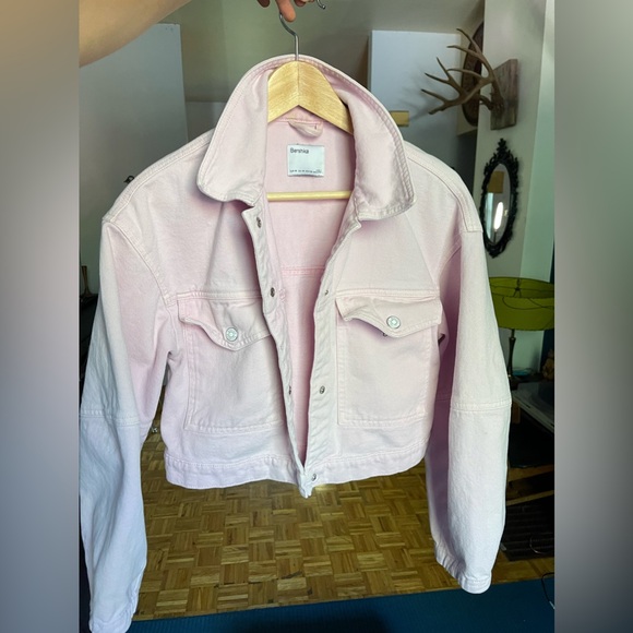 Crop pink jacket - Picture 3 of 6